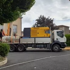 Illustration de Forage du 1er puits géothermie